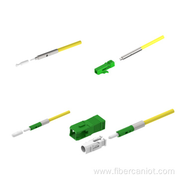 Pre-terminated LC and SC Ferrule Unit